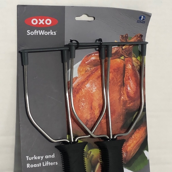 OXO Turkey and Roast Lifters - Picture 2 of 6